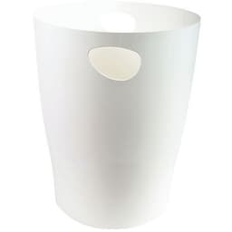 Lot de 8 Corbeille à papier 15 litres ECOBIN blanc - Image principale