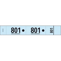 Lot de 20 Carnet 50 tickets vestiaires num 3 volets 20x3cm - Image principale