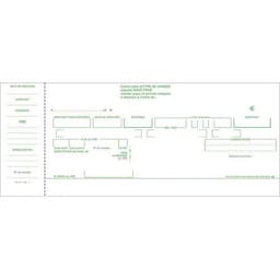 Lot de 10 Carnet à souche Traites normalisées NF K 11030-1 de 50 feuillets - Image 4