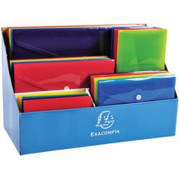 Présentoir de 60 pochettes pression Iderama polypropylène - Image 2