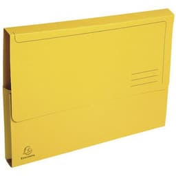 Lot de 10 paquets de 10 chemisess poche FOREVER A4 - Jaune - Image 2