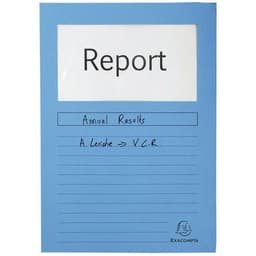 Lot de 4 paquets de 100 chemisess à fenêtre FOREVER 22x31 cm Bleu clair - Image 2
