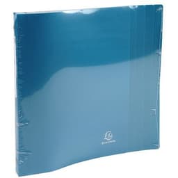 Lot de 25 Classeur 4 anneaux 15 mm PP Opaque - A4 - Vert foncé - Image 2