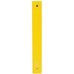 Lot de 20 Classeur rembordé polypropylène 4 anneaux 30mm - A4 - Jaune - Image 2