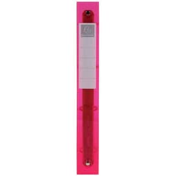 Lot de 10 Classeur 4 anneaux 30mm IDERAMA PP 7/10e - A4 maxi - Rose - Image 4