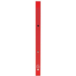 Lot de 25 Classeur 2 anneaux 15 mm polypropylène Opaque - A4 - Rouge - Image 2