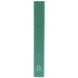 Lot de 20 Classeur rembordé PP 2 anneaux 30mm - A4 - Vert foncé - Image 2