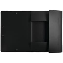 Lot de 50 chemises à élastiques 3 rabats polypropylène Opak - A4 - Noir - Image 2