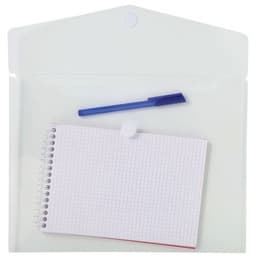Lot de 10 Sachet de 5 pochettes-enveloppes PP - A4 - Transparentes - Image 3