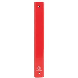 Lot de 10 Classeur A4 4 anneaux 30mm Iderama - Rouge - Image 2