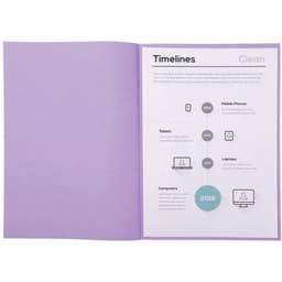 Lot de 10 paquets de 100 sous-chemisess SUPER 60 - 22x31cm lilas - Image 3