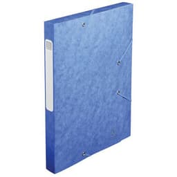 Lot de 25 Bte de class. Cartobox Dos 25mm cte lustrée A4 bleu - Image 2