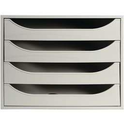 Caisson ecobox 4 tiroirs office gris - Image 2