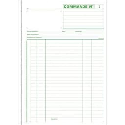 Lot de 5 Manifold commandes 29,7x21cm 50 feuillets tripli autocop. - Image 3