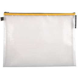 Lot de 10 Pochette à fermeture éclair en plast. souple A3 col. assort. - Image 5