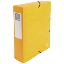Lot de 6 Boite de class. Exabox Dos 80mm cte lustrée A4 col. assort. - Image 2