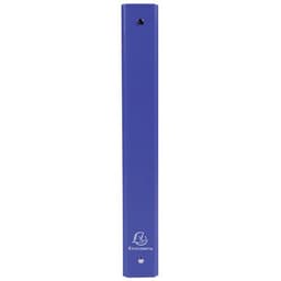 Lot de 20 Classeur rembordé PP 4 anneaux 30mm - A4 - Bleu foncé - Image 3