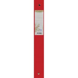 Lot de 10 Classeur rembordé papier 4 anneaux 30mm Forever - A4 - Rouge - Image 2