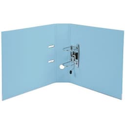 Lot de 10 Class. Prem'Touch int. et ext. en PP Dos 80mm A4 Bleu clair - Image 4