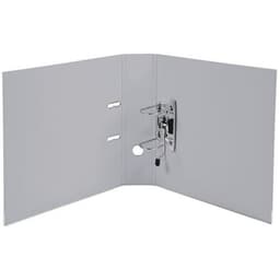 Lot de 10 Classeur à levier Prem'Touch - Dos 80mm - A4 maxi Gris foncé - Image 2