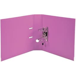 Lot de 10 Class. Prem'Touch int. et ext. en PP Dos 80mm A4 maxi Rose - Image 3