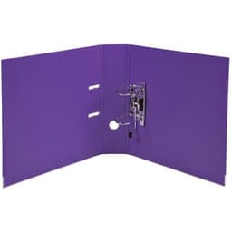 Lot de 10 Class. Prem'Touch int. et ext. en PP Dos 80mm A4 max Violine - Image 2
