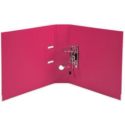 Lot de 10 Classeur à levier Prem'Touch - Dos 80mm - A4 maxi Framboise - Image 4