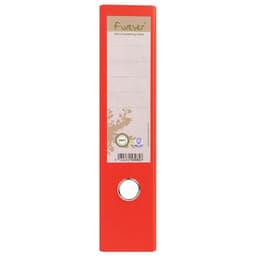 Lot de 10 Classeur rembordé papier Dos 80mm Forever - A4 maxi - Rouge - Image 3
