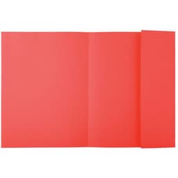 Lot de 5 paquets de 50 chemisess 1 rabat ROCK''S 210 - 24x32cm rouge - Image 2