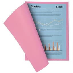 Lot de 5 paquets 100 chemisess SUPER 210 - 24x32cm - rose - Image 4