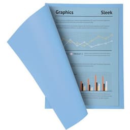 Lot de 5 paquets 100 chemisess SUPER 210 - 24x32cm - bleu vif - Image 3