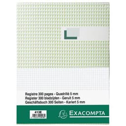 Registre 29,7x21cm 5x5 folioté 300 pages - Image 2