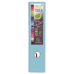 Lot de 10 Class. Prem'Touch int. et ext. en PP Dos 80mm A4 Bleu clair - Image 3