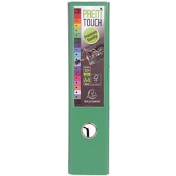 Lot de 10 Classeur à levier Prem'Touch - Dos 80mm - A4 maxi Vert - Image 4