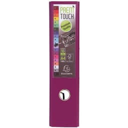 Lot de 10 Classeur à levier Prem'Touch - Dos 80mm - A4 maxi Fuchsia - Image 3