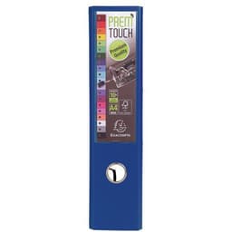 Lot de 10 Classeur à levier Prem'Touch - Dos 80mm - A4 maxi Bleu foncé - Image 3