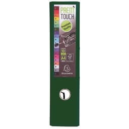 Lot de 10 Classeur à levier Prem'Touch - Dos 80mm - A4 maxi Vert foncé - Image 4