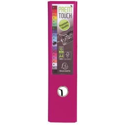 Lot de 10 Classeur à levier Prem'Touch - Dos 80mm - A4 maxi Framboise - Image 2