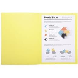 Lot de 5 paquets 100 chemisess SUPER 210 - 24x32cm - canari - Image 2