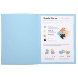 Lot de 5 paquets 100 chemisess SUPER 210 - 24x32cm - bleu clair - Image 5