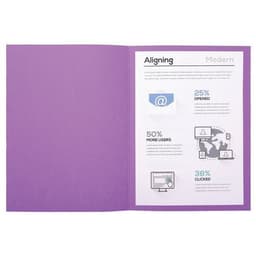 Lot de 5 paq. 100 chem. Forever 170 100% recyclé 24x32cm col. assort. - Image 2