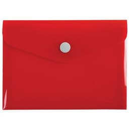 Lot de 30 Pochette pression Iderama en PP 14x10 cm Couleurs assorties - Image 4