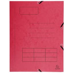 Lot de 50 Chemise à élastique Imprimée 3 rabats carte lustrée - A4 - Image 3