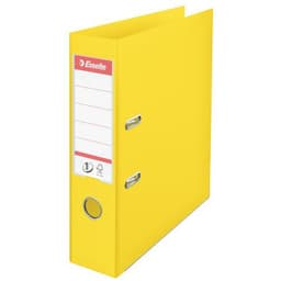 Lot de 10 Classeur à levier, 75 mm, A4, polypropylène VIVIDA jaune - Image principale