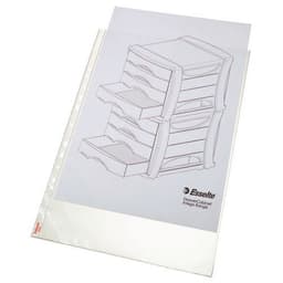 Lot de 50 Pochette perforée Esselte A3 portrait grainé, 85µ - Image principale