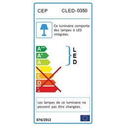 Lampe de bureau articulée GIANT - blanc - Image 3