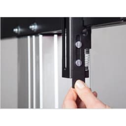 Support mobile motorisé réglable en hauteur de 42" à 100" pied en H - Conen - Image 4