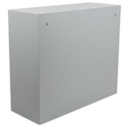 Armoire à rideaux Manutan 105X120X45 cm Alu/Hêtre - Image 2