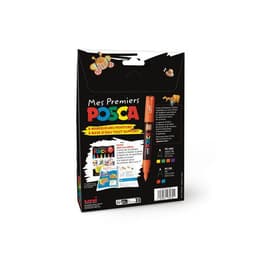 Coffret de 6 marqueurs Posca pointe fine - Image 2