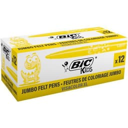 Boîte 12 feutres grosse pointe Visacolor - Bic - Image principale